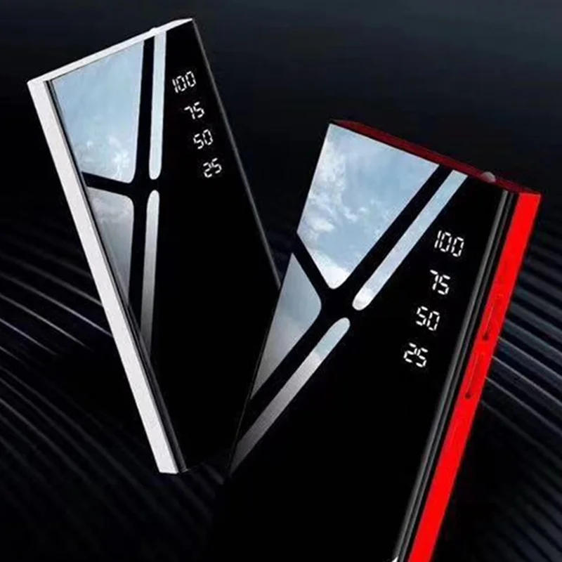 Полный экран power Bank 30000mAh power bank Мобильная внешняя батарея портативное быстрое зарядное устройство цифровой дисплей для всех смартфонов