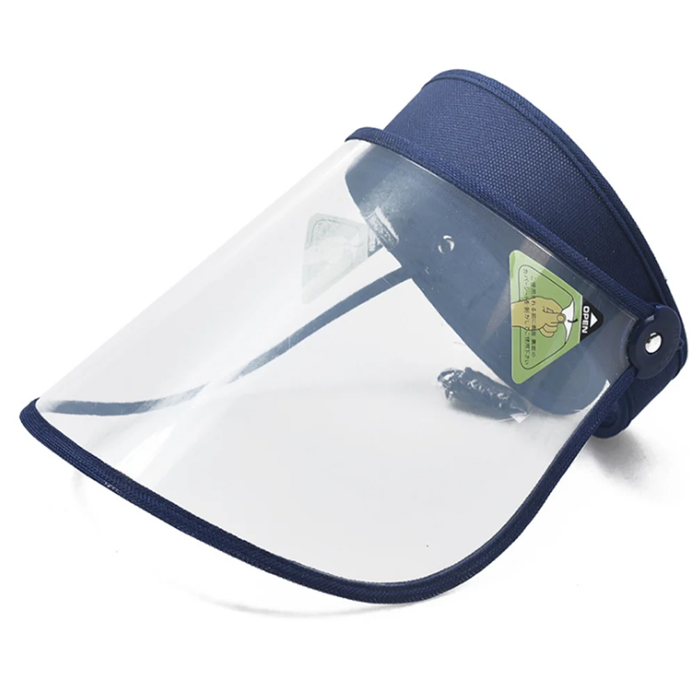 

Anti-spitting Virus Hat Dustproof Multi-function Hat Adjustable Protective with Fasten Band New Coronavirus(2019-nCOV) Navy