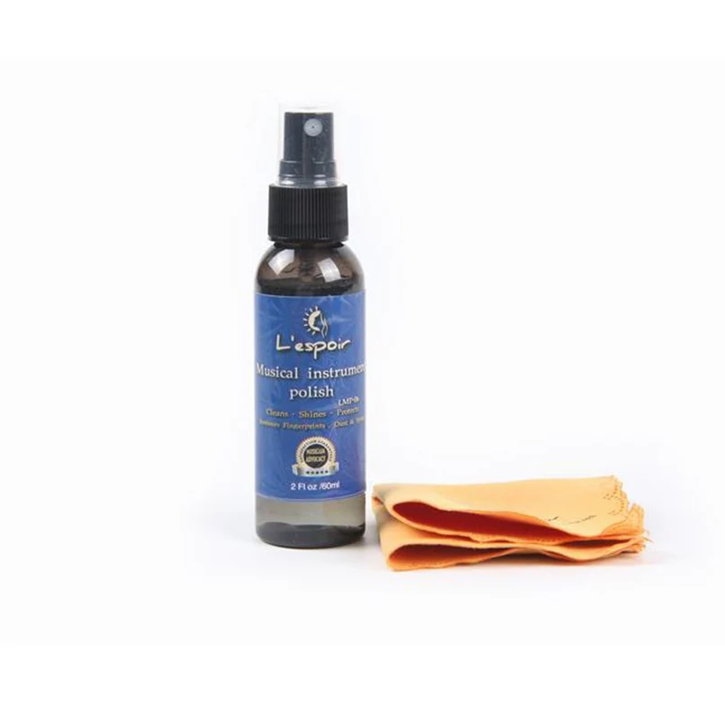 Guitar Panel Cleaner Musical Instrument Cleaning Care Wipe Cloth Set String Cleaner Guitar String Lubrication Maintenance 20D18 (4)
