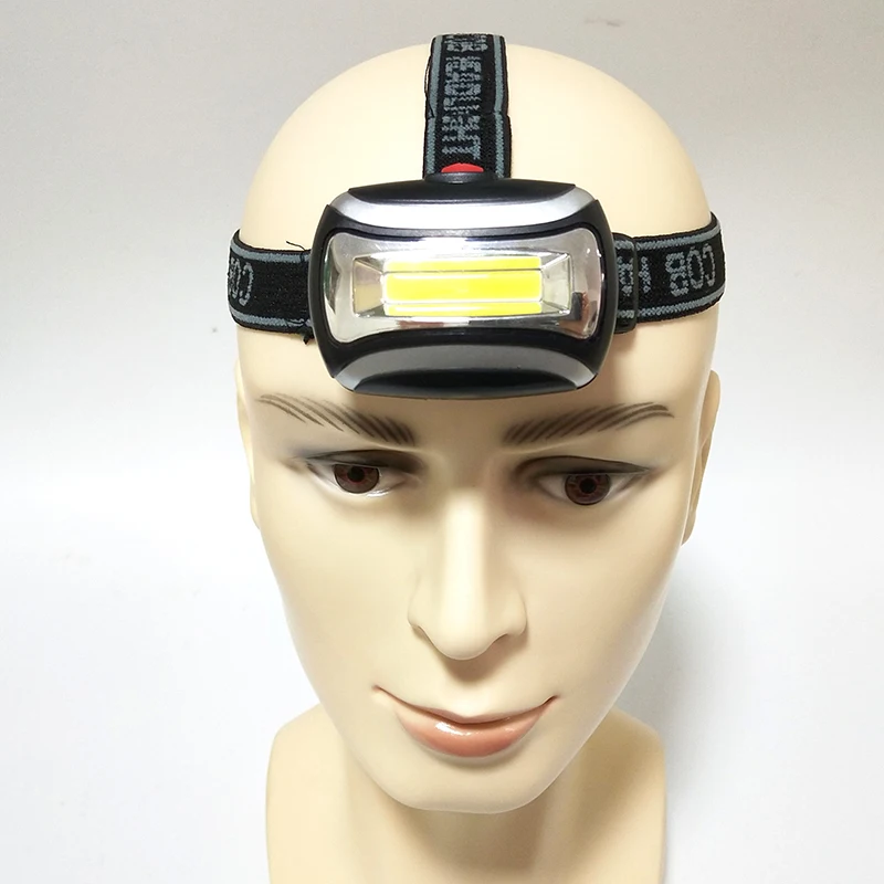 

MIni Portable Headlamp Headlight Head Flashlight Torch Lamp Outdoor Lighting 3 Modes Led Litwod Cob Lithium Ion Camping ,Walking