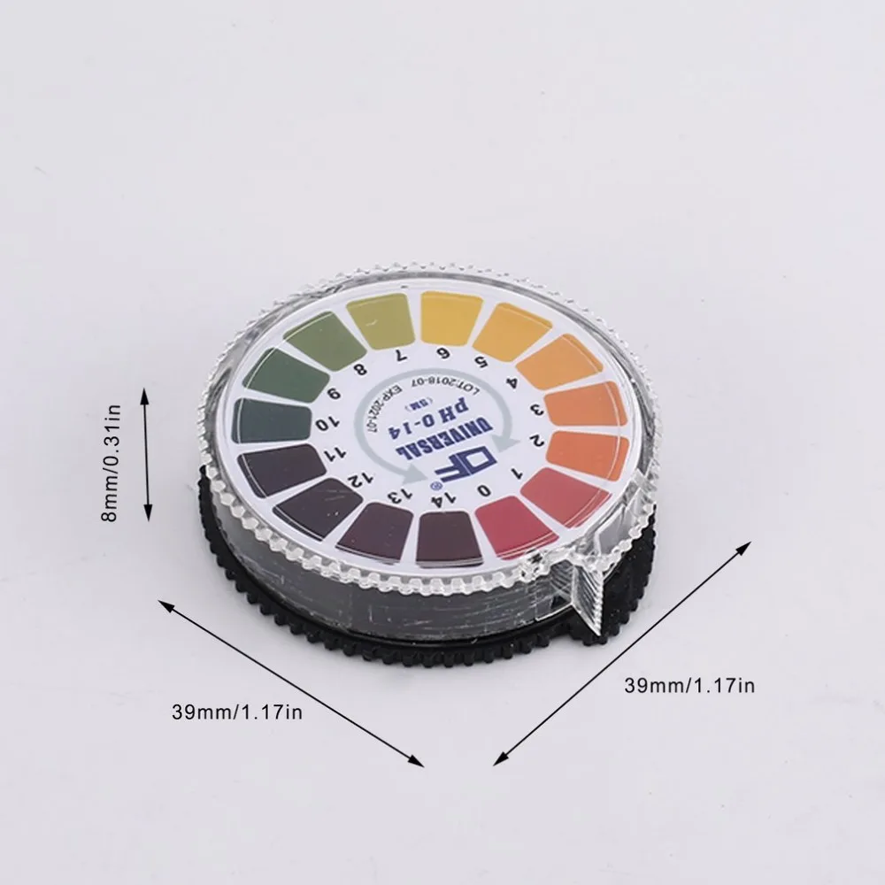 5 м 0-14 PH Тест-бумага индикатор щелочной кислоты метр рулон для воды мочи слюны почвы Лакмус точный тест ing измерительный бассейн
