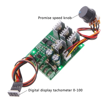

30A DC 6-60V PWM Motor Speed Controller Board Dimmer Current Regulator+Display