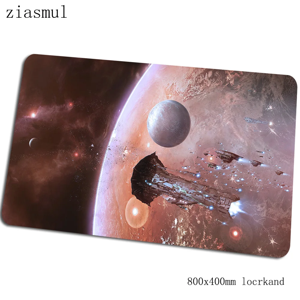 Eve online коврик для мыши 80x40 см игровой коврик для мыши с изображением аниме Лидер продаж офисный ноутбук с алюминиевым корпусом стол коврик locrkand padmouse игры pc gamer коврики - Цвет: Size 800x400x2mm