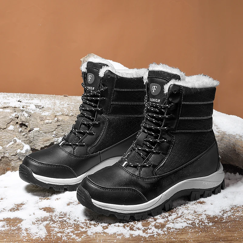 

Shoes For Woman Boot Female Keep Warm Women's Winter Boots New Arrival Waterproof Female Shoes Plus Size Botas Mujer