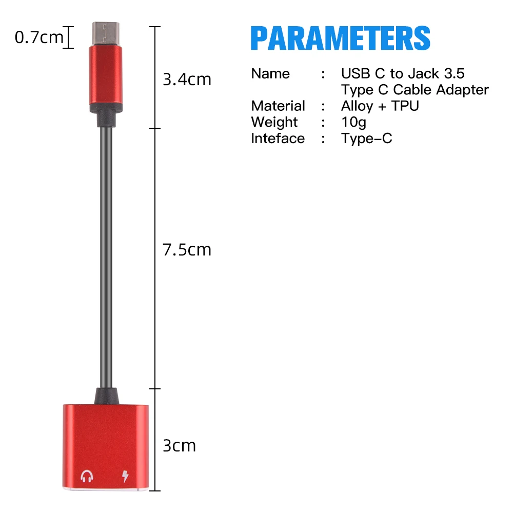 ANKNDO 3в1 usb type C до 3,5 мм Jack адаптер USB-C конвертер type-C Быстрая Зарядка адаптер AUX аудио Музыка кабель для наушников