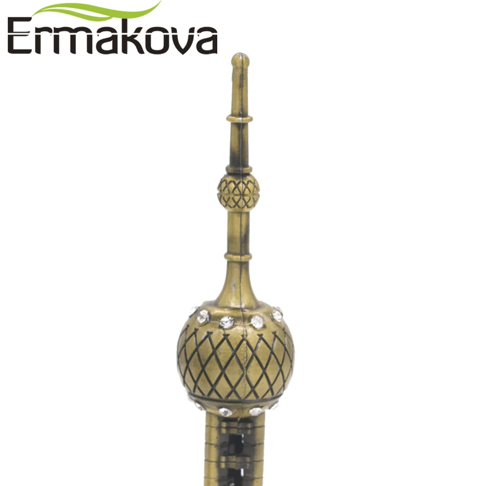 ERMAKOVA античная бронза Восточная жемчужная башня модель металлическая фигурка