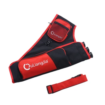 

3-Tube Bow Bag Archery Quiver Arrows Carry Bag Portable Arrows Bag Accessories