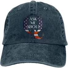 Мужская и Женская бейсбольная кепка QANON, джинсовая кепка для папы, Кепка водителя грузовика