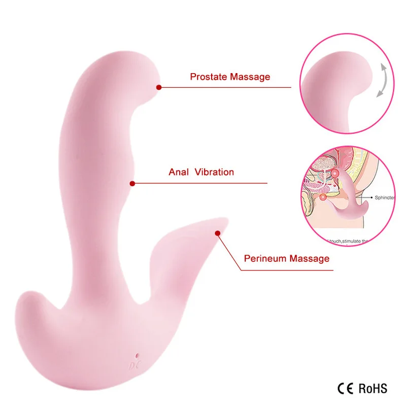 

Vibration Prostate Massager 10 Frequency Intelligent Heating Backyard Cosplay Happy Enjoyment Props