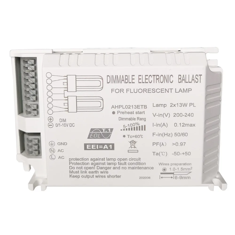 AHPL0213ETB Dimmable electronic Ballast 2