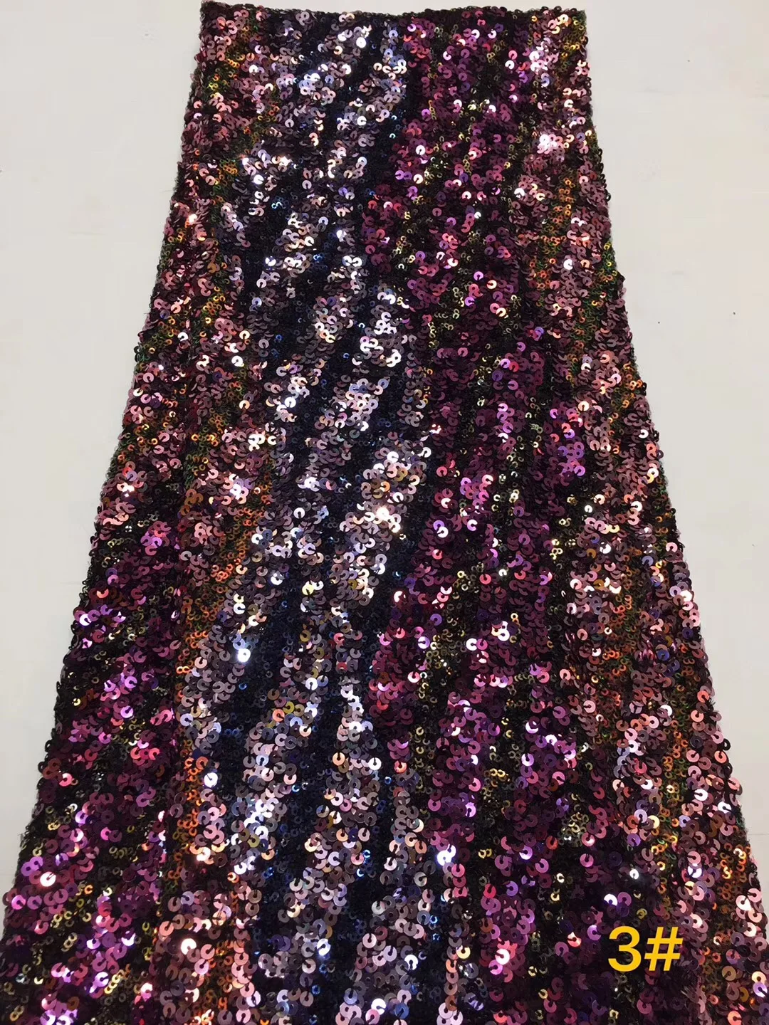 

French sequined net lace party dress, 2019 high quality Swiss lace, Nigerian lace material ZX33421