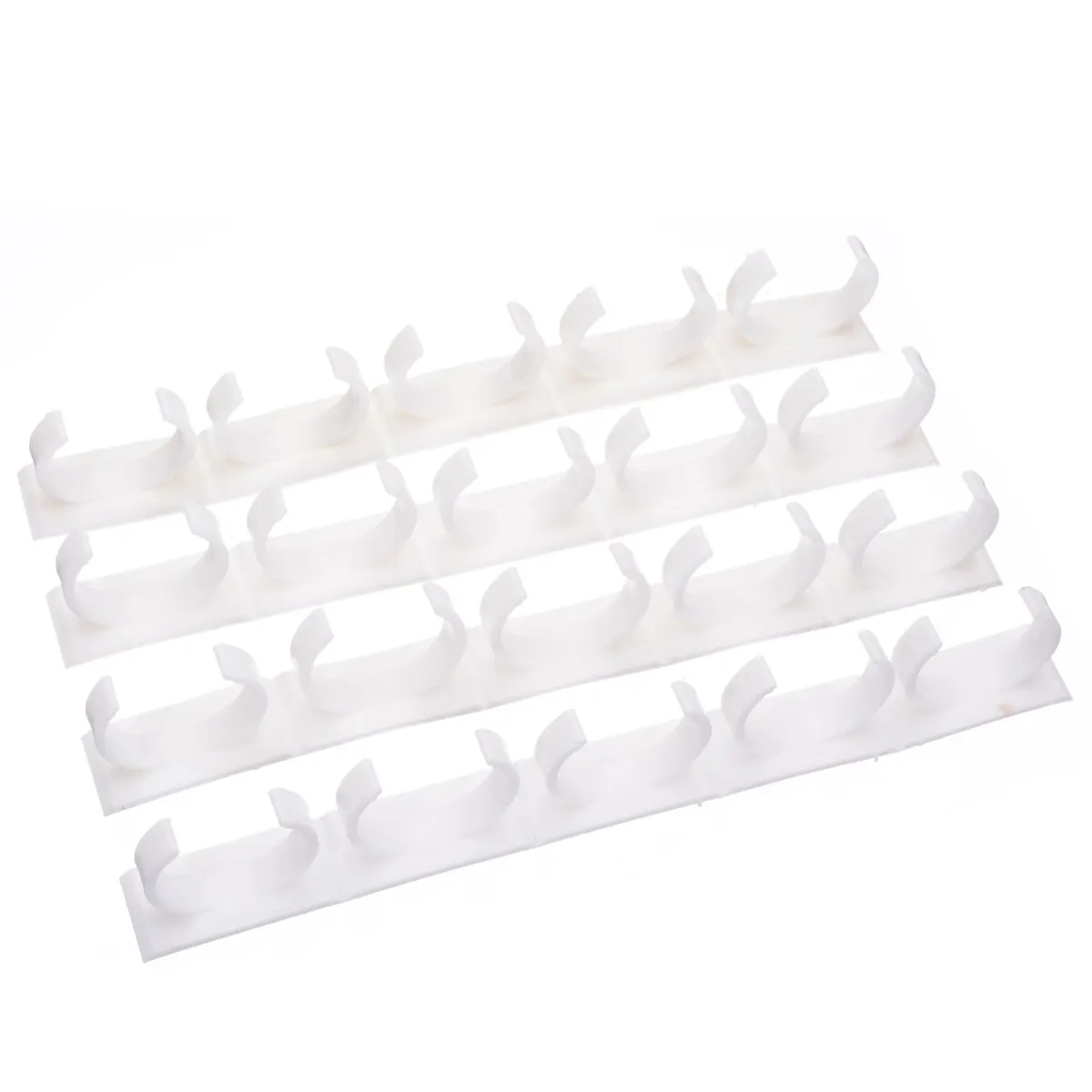 20 Racks Plastic Spices Jar Holders Kitchen Spice Clips Gripper Jar Rack Multi Easy Wall Cabinet Door Storage Organizer