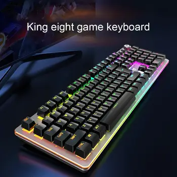 

NEW G900 Wired Backlight Blue Shaft Gaming Mechanical Keyboard for Computers Laptops 2020 DROPSHIPPING
