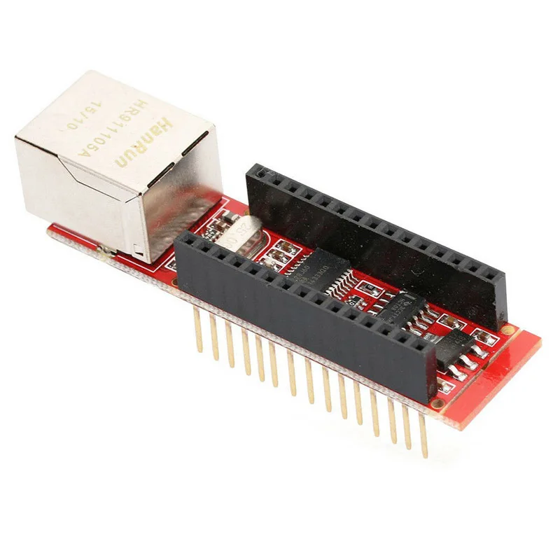 1 шт. щит Nano V3 Ethernet микрочип ENC28J60 HR911105A плата сервера модуль для Arduino 3
