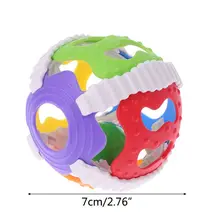 Детский колокольчик, игрушка, погремушки, качающийся звук, захват, мяч, палец, развивающая игрушка