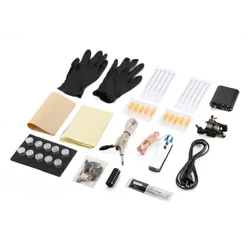 

Tattoo Machine Shader & Liner Assorted Tatoo Motor Gun Kits Supply Needle Grips Tips Pro Machine Guns Tatto Accessories