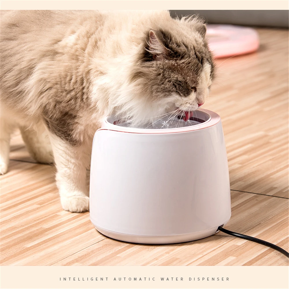 2L автоматический дозатор питьевой воды фонтан для кошек кормушка для собак большой емкости питомец Кормление Chargaing напиток продукты