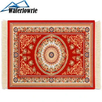 

PC Gaming Mouse Pad Maus Pad Persian Carpet Style Keyboard Mini Mousepad Gamer Game accessories Desk Mat with Fring Retro Office