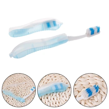 

Foldable Folding Soft Toothbrush For Travel Camping Hiking Portable Outdoor Tool X7YB