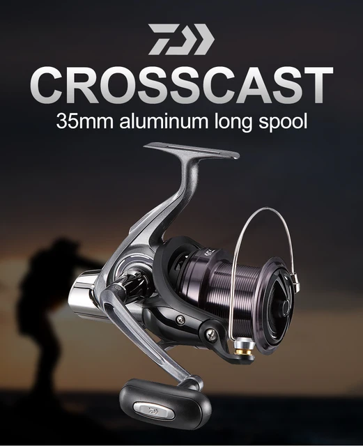 Daiwa Fishing Reels Long Cast, Reel Daiwa Crosscast 5000