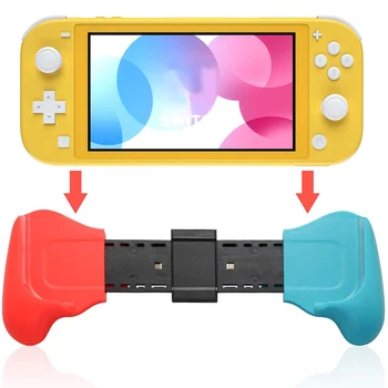 

Hand Grip for Nintendo Switch Lite, Ergonomic Comfort Handle Case Shockproof Protective Stand Holder