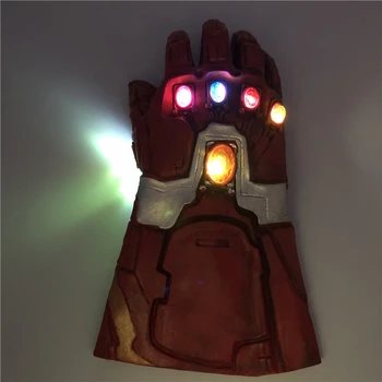 

Led Iron Man Gauntlet 4 Ultimate LED Tony Stark Iron Man Gauntlet Gloves Cosplay Accessories Props