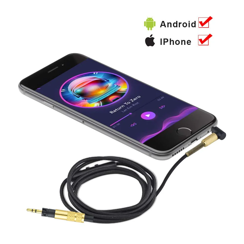 4 4mm 2 5mm Balanced Cable Cord for Audio Technica ATH M50X ATH M60X ATH M40X ATH M70X ATH M70X M60X M50X M40X Headphones