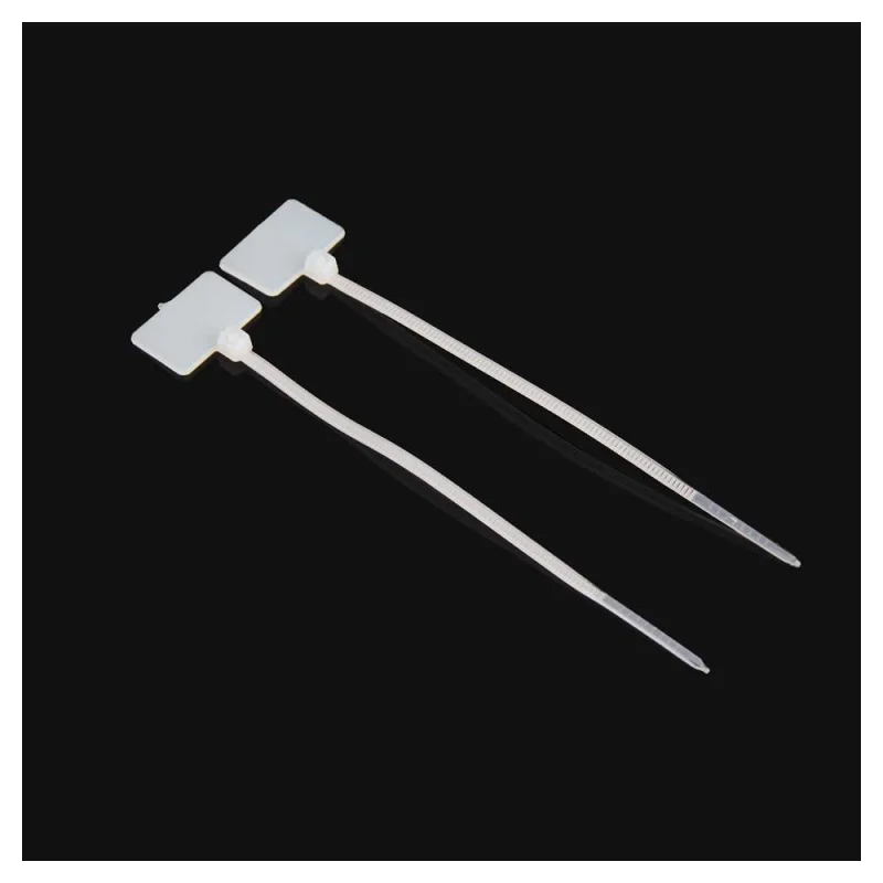 NEW-100Pcs почтовые стяжки запись на Ethernet RJ45 RJ12 провод силовой кабель метка для этикетки