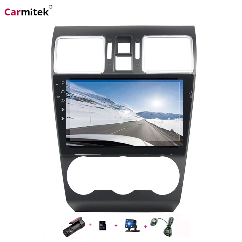 Sale 9" touch Screen for Subaru WRX Forester 2016 2017 Car Radio Stereo Android Head Unit Autoradio GPS Player 0