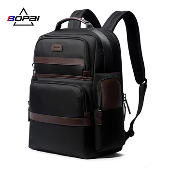 

BOPAI Large Capacity Laptop Backpack Anti Theft USB Charging Fashion Men Shoulders Men Bag Travel Backpack for 15.6'' Laptop