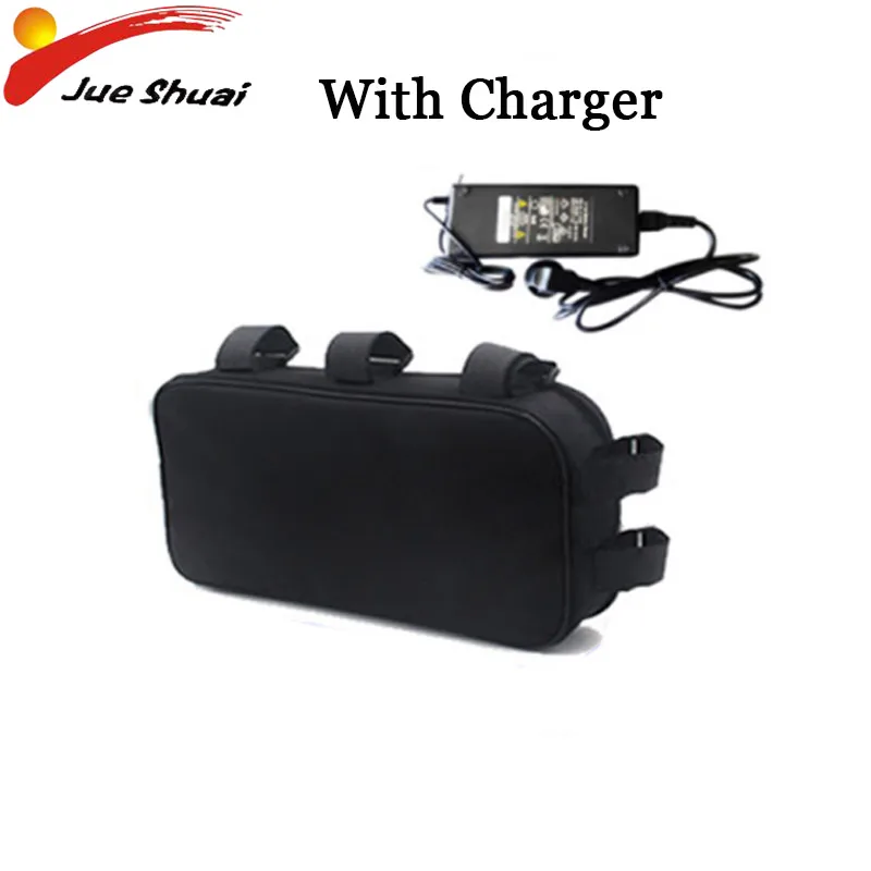 Top 48v 20ah Square Battery Free Shipping Pack Lithium Bicycle Battery 36v 48 Volt Batteries Squareness Top Tube Mountain Bike Ebike 3