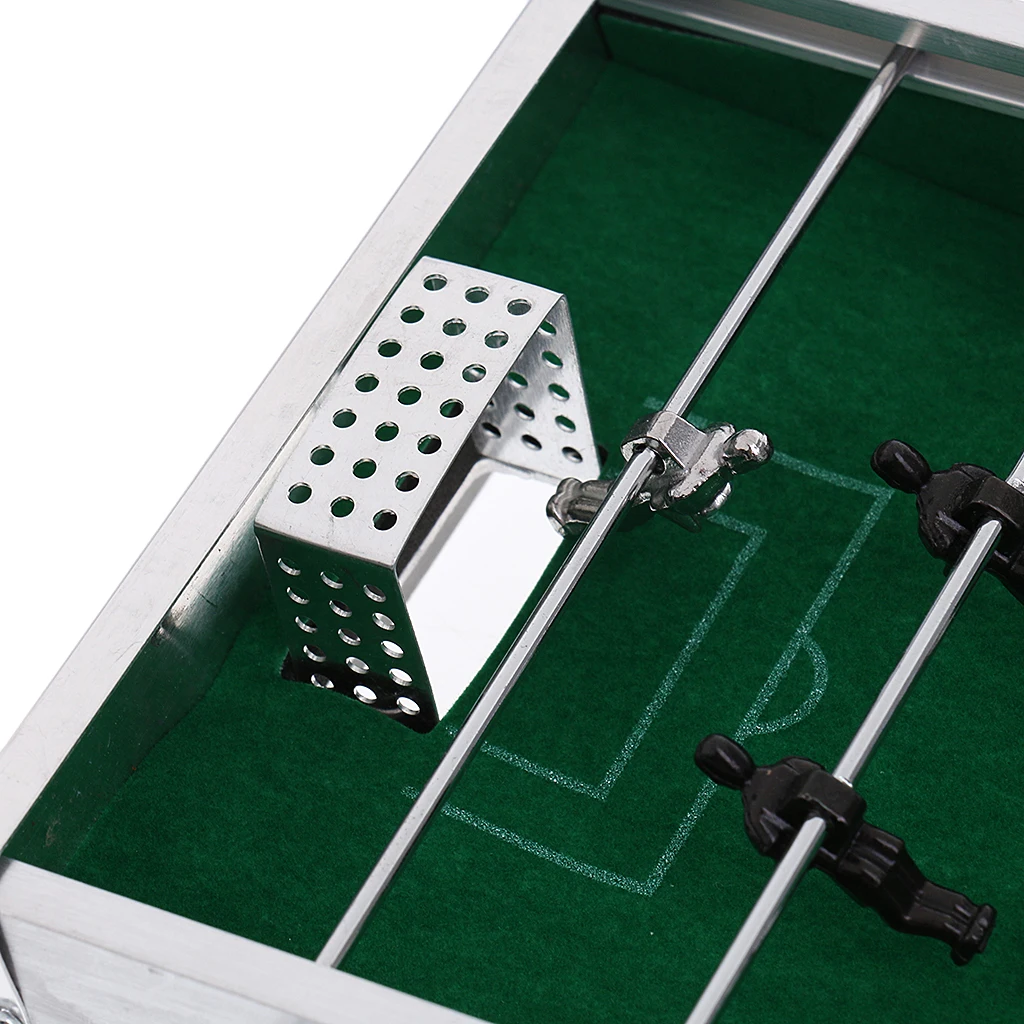 

Mini Foosball Table Football Aluminum Sports Toy For Board Game Bar Party Cafe