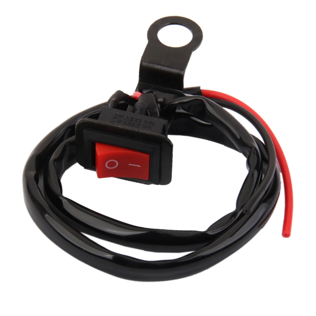 

Motorbike ATV Bike Handlebar Hazard Light ON/OFF Switch Button