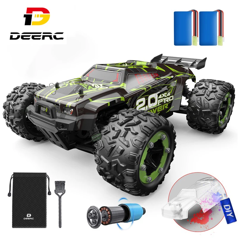 Voiture télécommandée Deerc Brushless 1:18 4WD RC 60KM/H (vendeur