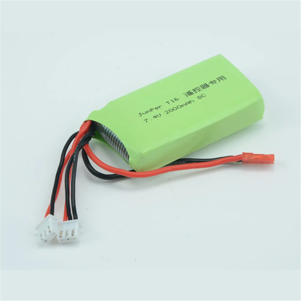 Обновление 7,4 V 2000MAH Lipo батарея часть для перемычки T16 пульт дистанционного управления Передатчик