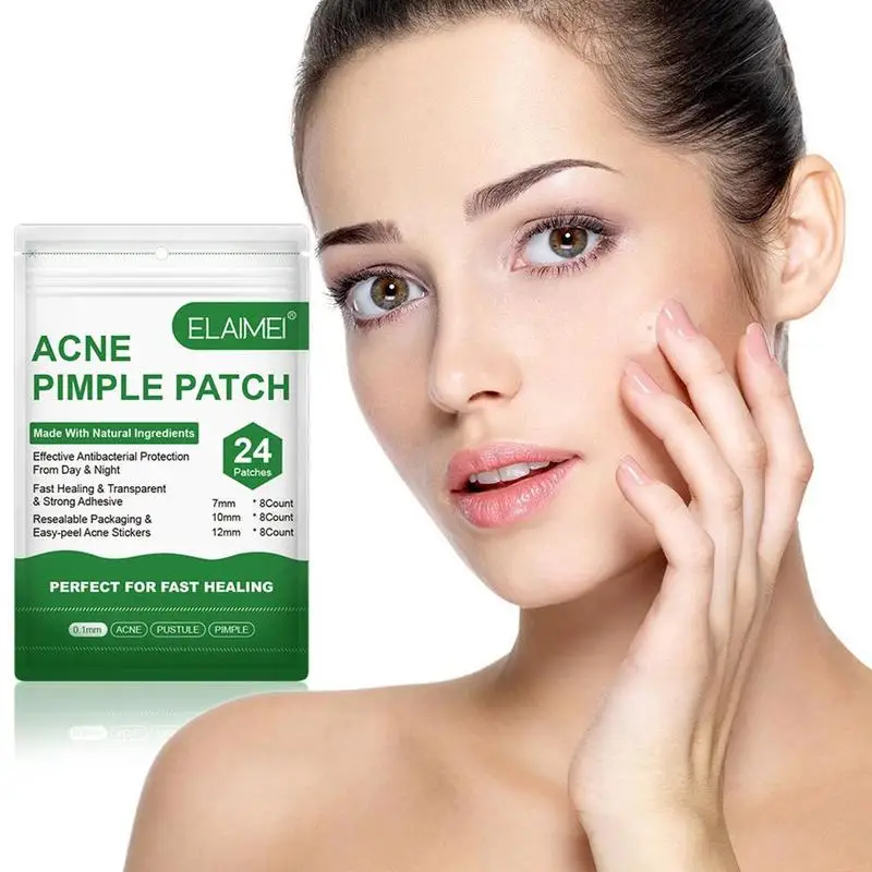 

Invisible Acne Pimple Patch Can Absorb Acne Secretions Effectively Removal Acne Patches Fast Healing 24pcs