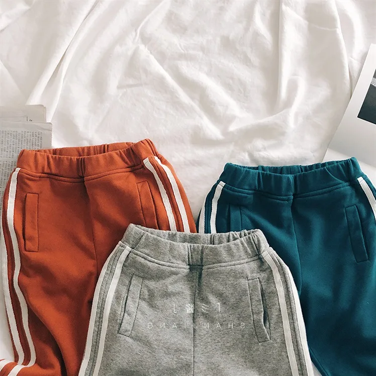 New Style Autumn Casual Western Style Sports New Style Girls' Shirt Trousers Drawstring