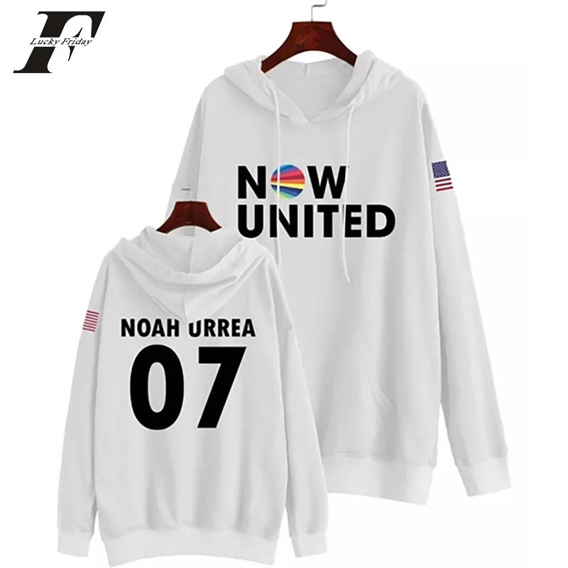 2020 Now United Hoodie Sweatshirts United Noah Urrea 07 Pullover Kpop New Tracksuit Streetwear Usa Men Women Casual Hooded Full Hoodies Sweatshirts Aliexpress