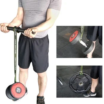 

Portable Anti Slip Forearm Wrist Roller,Hand And Wrist Exerciser Gym Wrist Curl Exerciser Trainer Forearm Strengthener