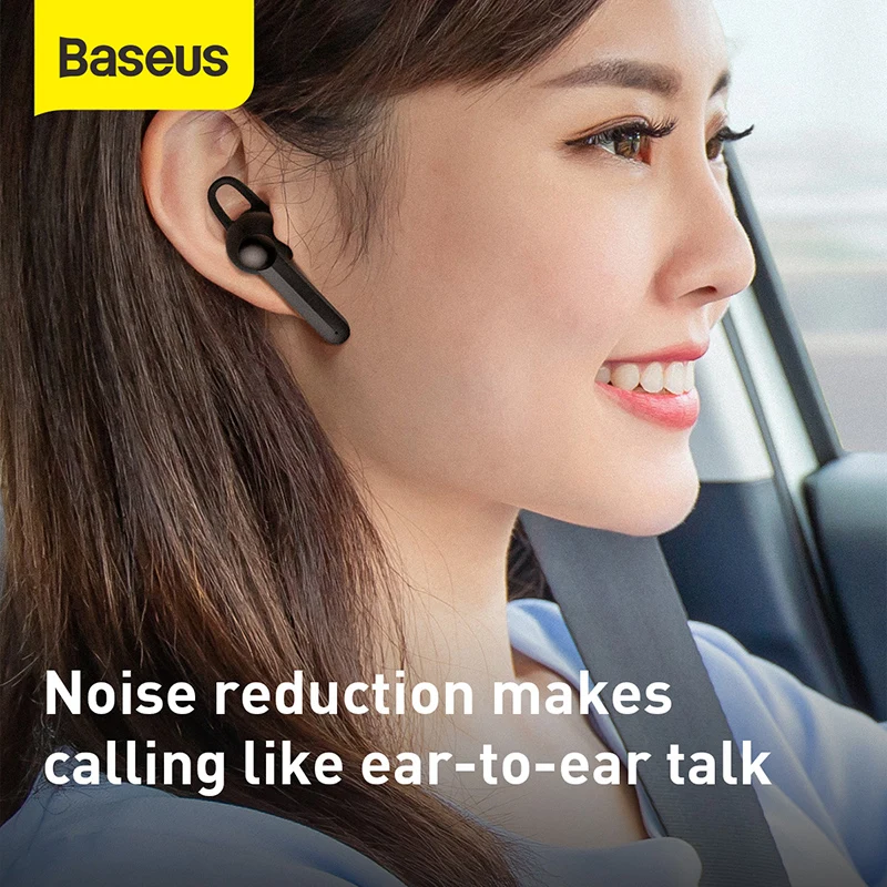

Baseus A05 Car Wireless Earphone Bluetooth Headphone 5.0 Smart Touch Control Headset Noise Reduction for iPhone All Phones