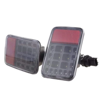 

Led Rear Bumper Fog Parking Reverse Brake Lights Lamp for Jeep Wrangler JK 2007-2016