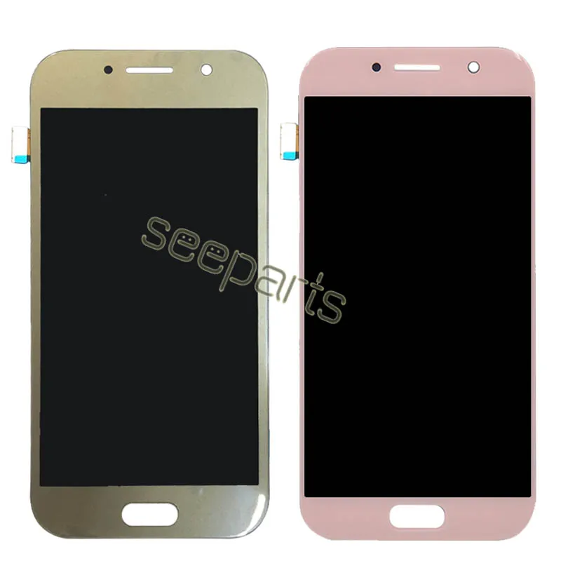 5," для SAMSUNG GALAXY A5 lcd A520 A520F SM-A520F дисплей кодирующий преобразователь сенсорного экрана в сборе Замена для SAMSUNG A520 lcd
