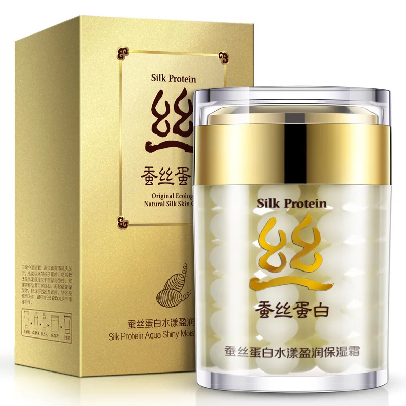 

Shiny Moisturizing Facial Cream Original Ecology Natural Silk Skin Care Anti Wrinkle Whitening 60g