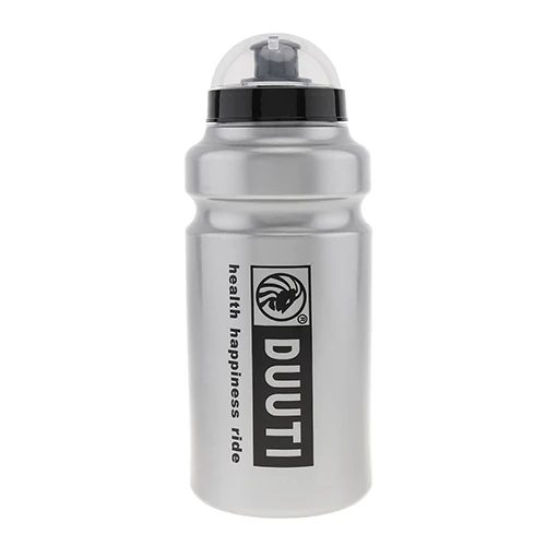 500ml Bicycle Water Bottle Portable Kettle Bottle Plastic Outdoor Sports Mountain Cycling Drink Bottle Bike Accessories - Цвет: Gray