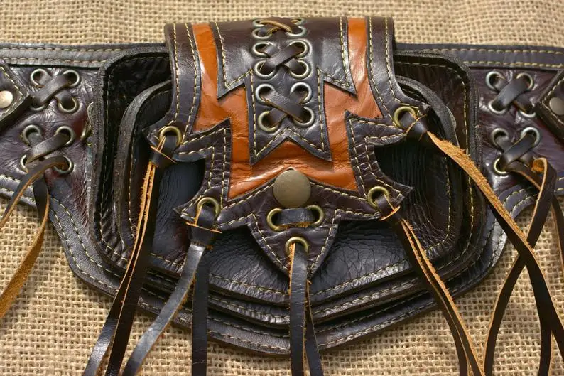 Medieval Leather Belt