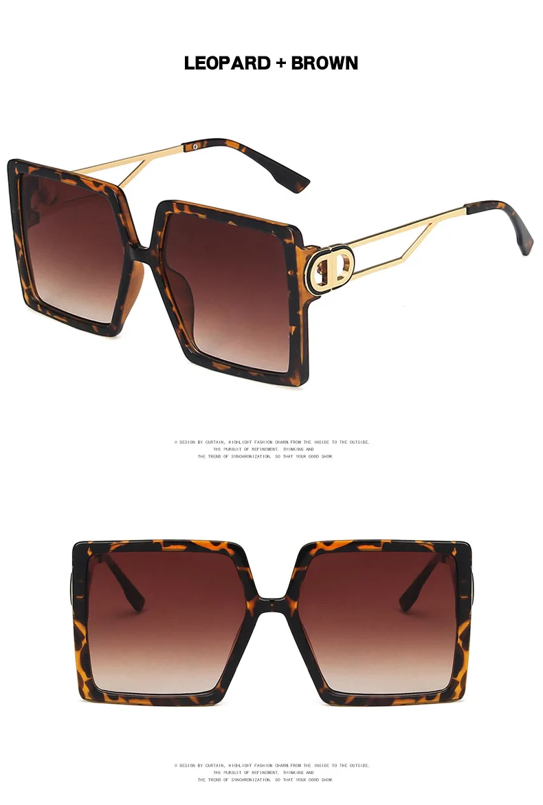 Hollow Square Sunglasses