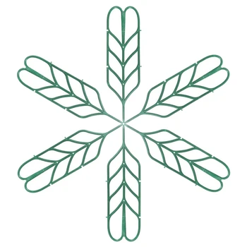 

Garden Trellis For Climbing Plants, Leaf Shape Potted Plant Support Vines Vegetables Vining Flowers Patio Climbing Trellises For