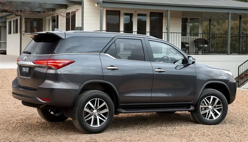 Для Toyota Fortuner багажник на крышу, рейлинги, барные стойки для багажа, поперечные стойки, рельсовые коробки, алюминиевый сплав, 2 шт