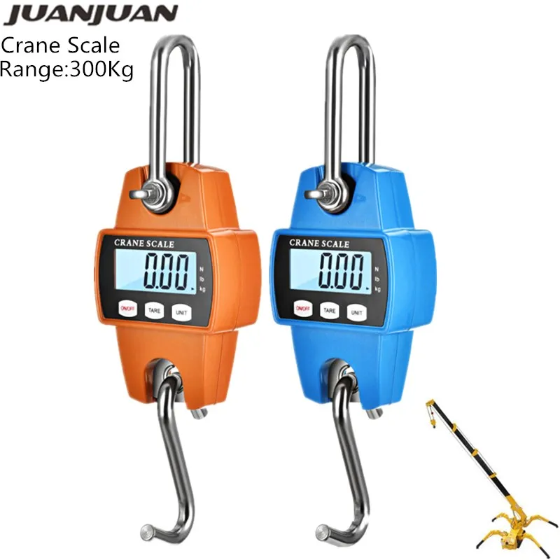 300kg Mini Crane Scales Hook Scale Electronic Balance Industrial Loop Weight Balance Heavy Duty