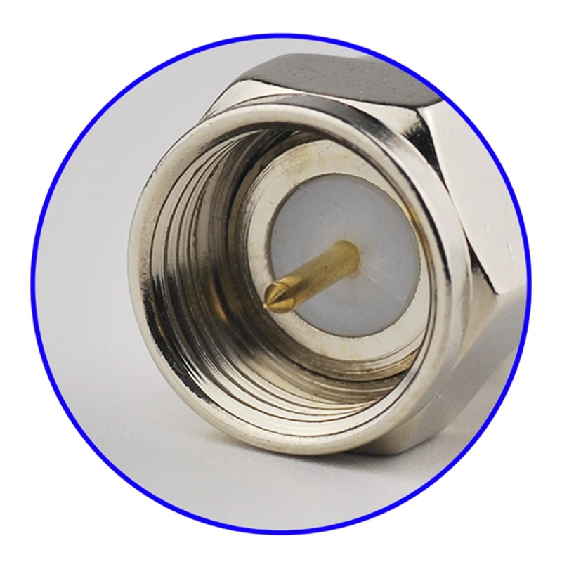 75 Ohm Male RF Coaxial Connectors for RG179 Cables